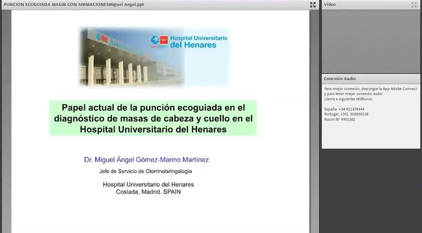 Alta Resolución Diagnóstica del nódulo superficial en ORL