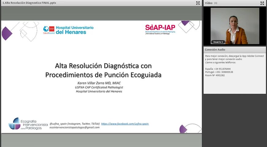 Alta resolución Diagnóstica con procedimientos de punción ecoguiada