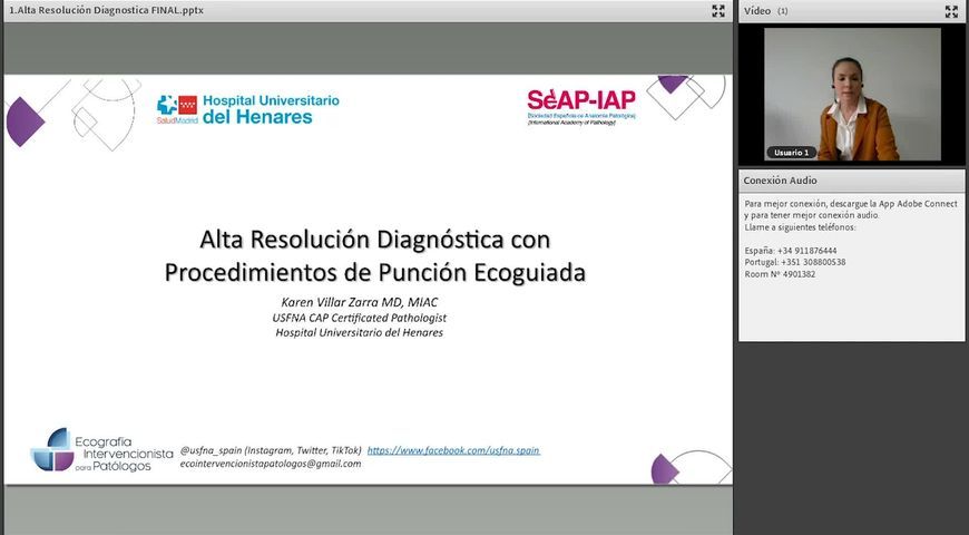Alta resolución Diagnóstica con procedimientos de punción ecoguiada