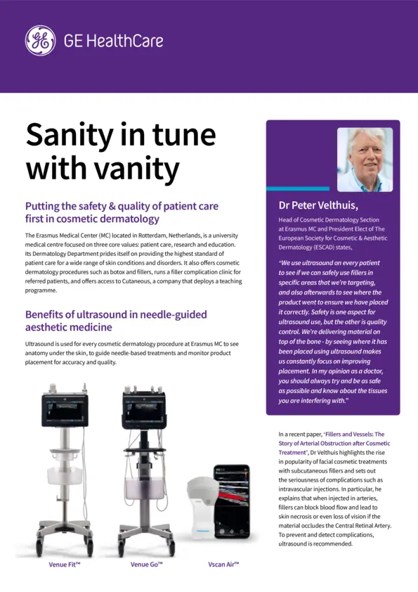 Putting the safety & quality of patient care first in cosmetic dermatology